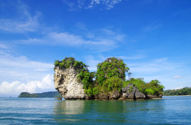 istock rocks and sea in Krabi 673338322