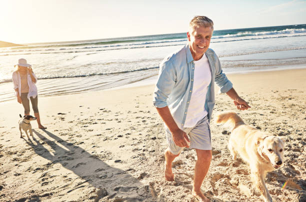 istock He gets so excited when we’re at the beach 673344164