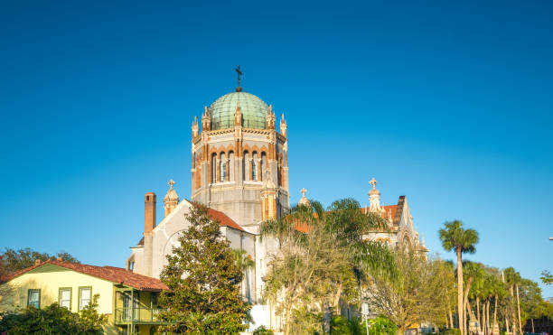 istock Presbyterian Church St. Augustine, Florida, USA 673350578