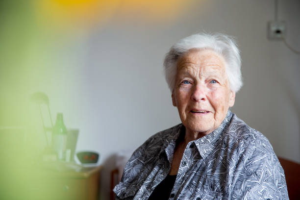 Porträt von Senior Lady – Foto