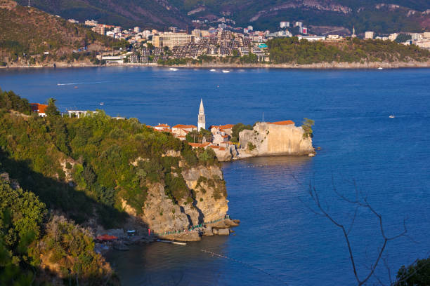 istock Old Town in Budva Montenegro 673375356