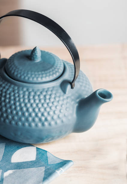 istock Tea time zen way, asian aesthetics. 673376102