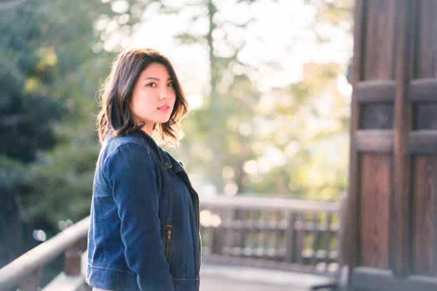Model shooting in Kyoto