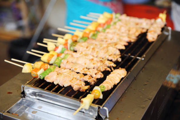istock barbeque in local market 673388058