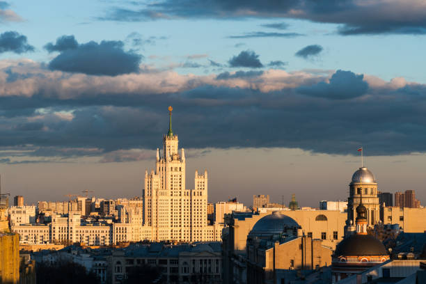 istock Russian Weather, Moscow, April 2017 673431516