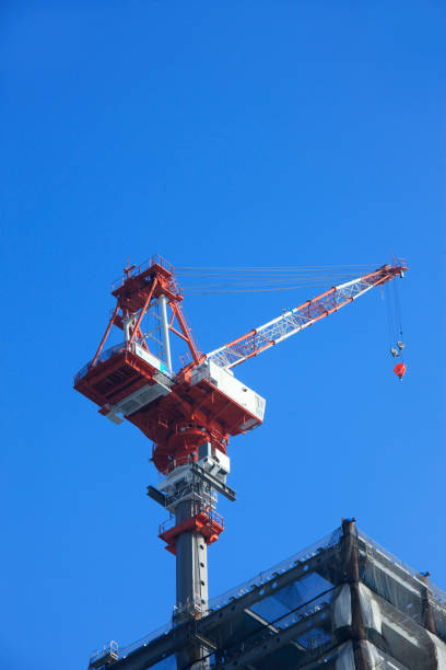 istock Shinjuku high-rise buildings under construction 673435116