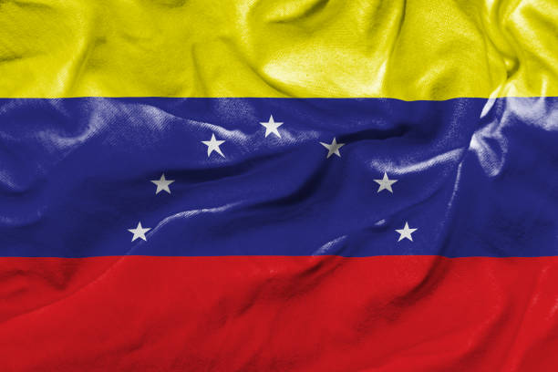 istock Waving Flag of Venezuela 673443326