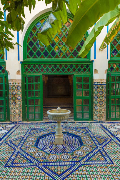 istock Bahia Palace gardens, Marrakech, Morocco 673457714