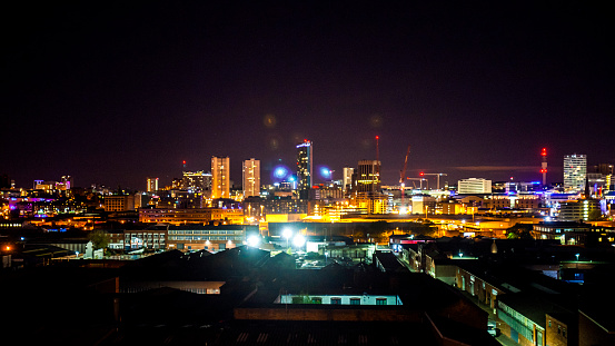 City skyline, Birmingham UK