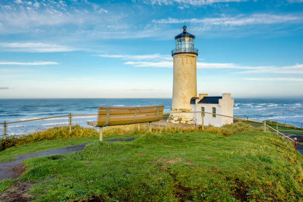 istock North Head Lighthouse at Pacific coast, built in 1898 673480552