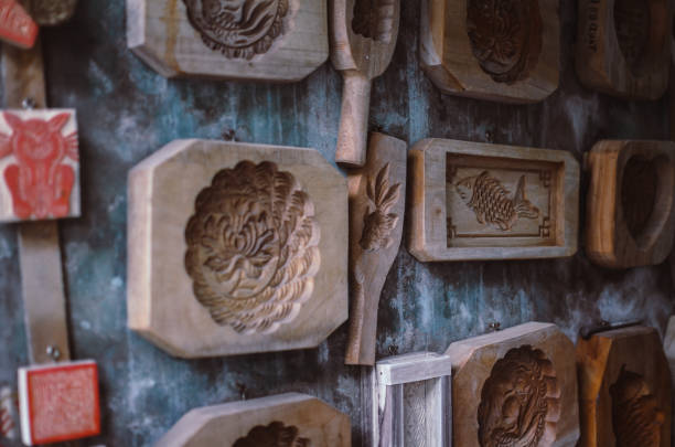 istock wooden cake molds 673492422