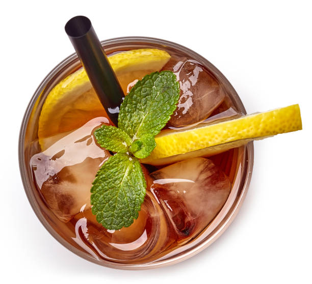 istock Glass of ice tea 673493014