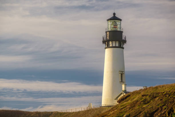 istock Yaquina Head Lighthouse at Pacific coast, built in 1873 673517890