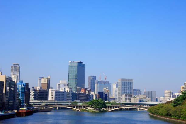 istock Building the city of Osaka 673520162