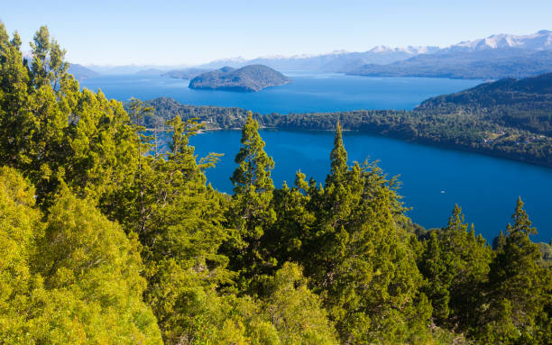 istock Lakes Nahuel Huapi and mountain Campanario 673520486