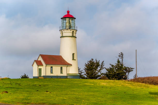 istock Cape Blanco Lighthouse at Pacific coast, built in 1870 673532330