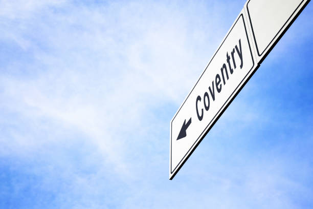 istock Signboard pointing towards Coventry 673548422