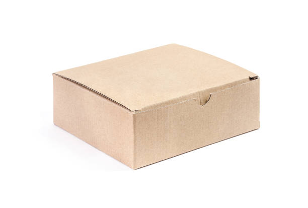 istock kraft cardboard box made by recycled paper isolated on white background 673560656