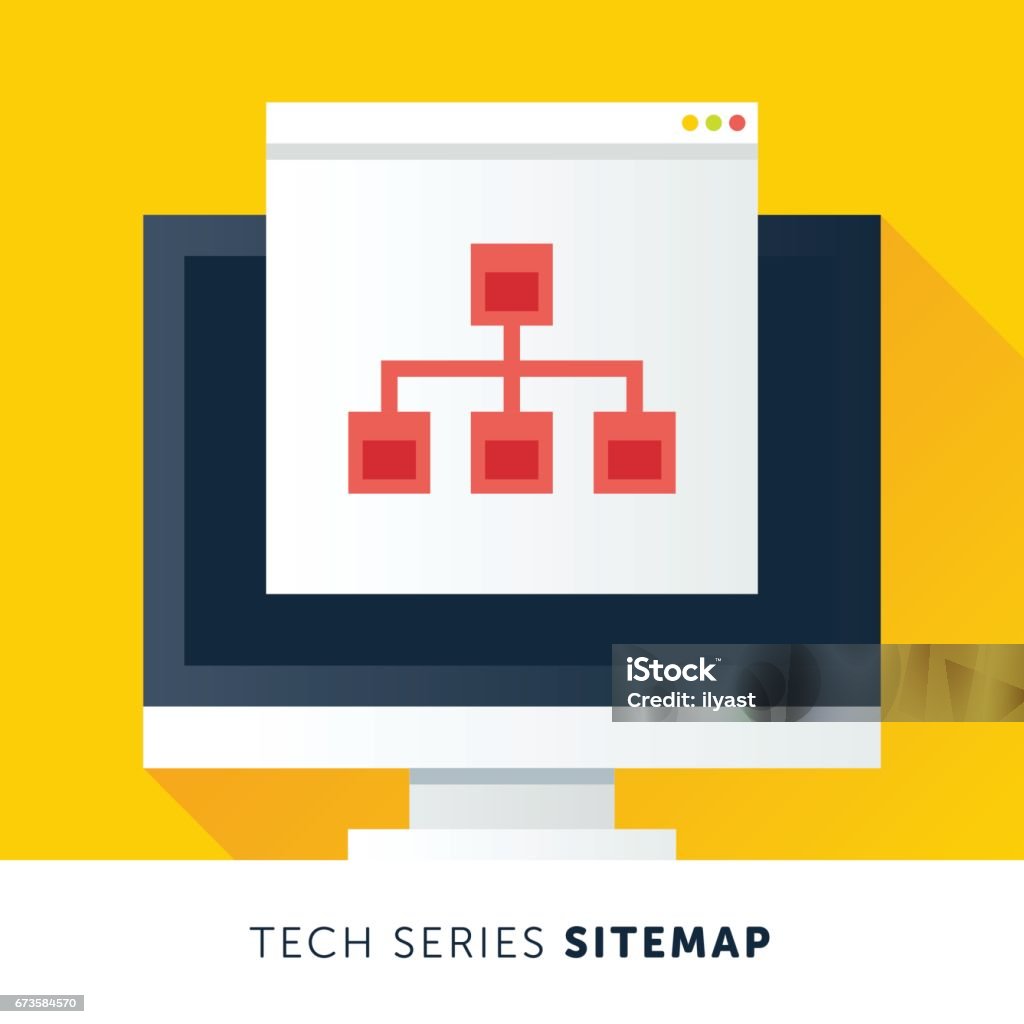 Site Map Stock Illustration - Download Image Now - Web Page, Hierarchy ...