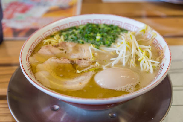 istock Chashu ramen with boiled egg and bean sprout 673604056