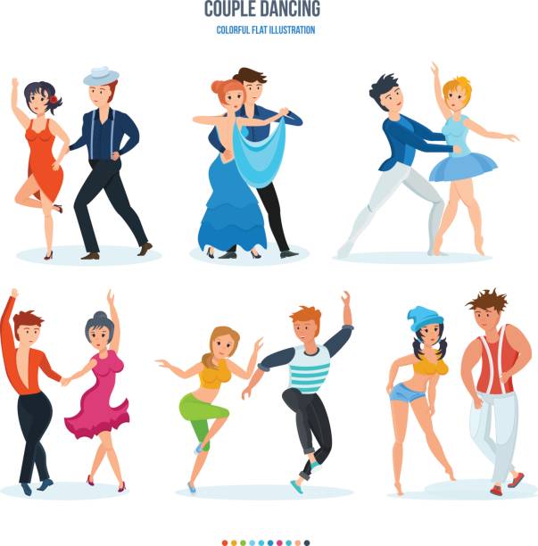 230+ Kids Ballroom Dancing Stock Illustrations, Royalty-Free