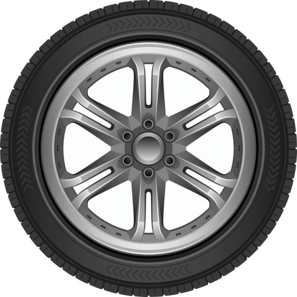 koło samochodowe - car rims obrazy stock illustrations