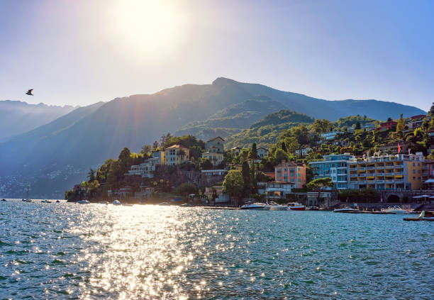 istock Waterfront of Ascona in Ticino in Switzerland 673631386