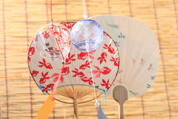 istock Wind chime and fan and SK 673631692