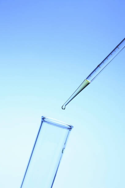 istock Test tubes with the eyedropper 673637540