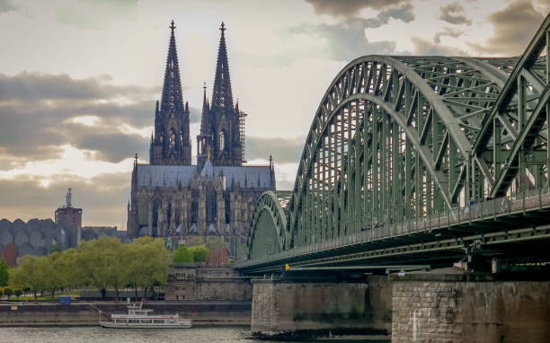 istock Cologne Cathedral and the Hohenzollern Bridge 673650970