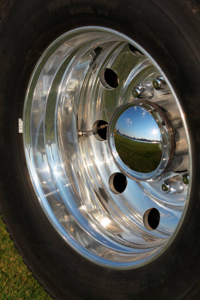 istock Truck tyres 673651946