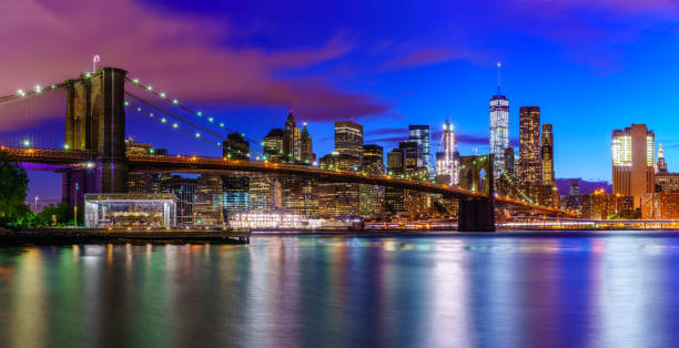 istock The Brooklyn Bridge and the Manhattan 673664058