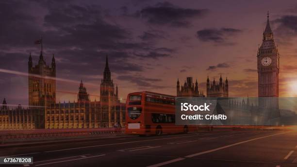 London Stock Photo - Download Image Now - Big Ben, Bridge - Built Structure, British Culture