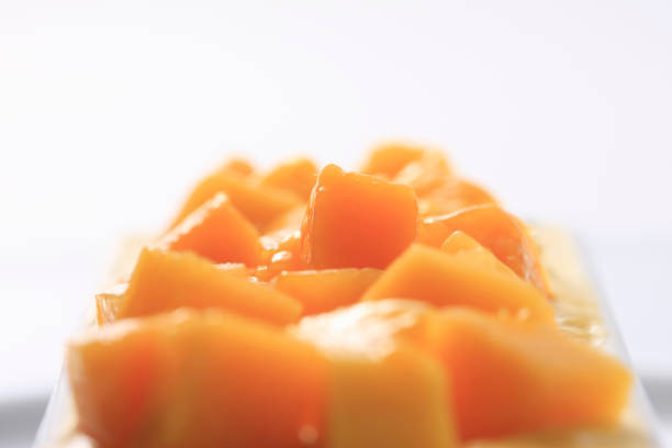Mango R Ping 370+ Mango Pudding Photos Stock Photos, Pictures & Royalty-Free Images ...