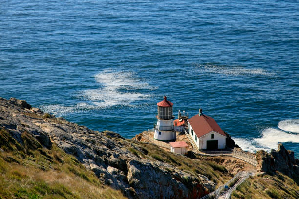 istock Point Reyes Lighthouse at sunny day, California 673716662