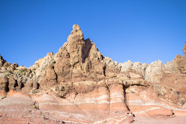 istock Lunar landscape in Teide National Park on Tenerife 673719986