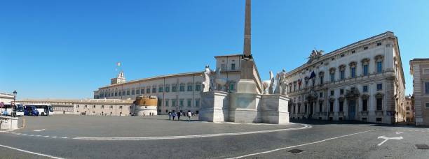 istock Rome - Overview of Piazza del Quirinale 673720388