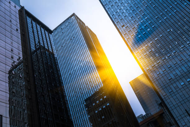 istock detail shot of modern architecture facade 673783800