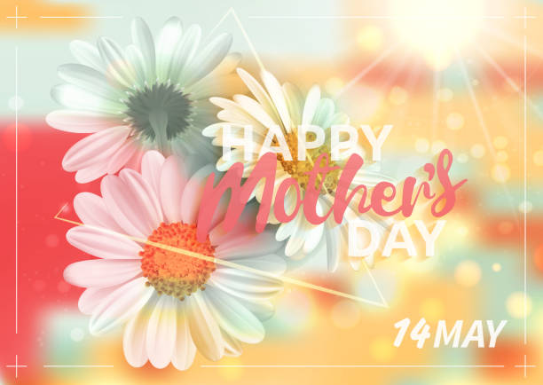 istock Mother's Day background with beautiful daisy flowers. Vector template for cards, wallpaper, flyers, invitation, posters, brochure, discount voucher, banner 673798864