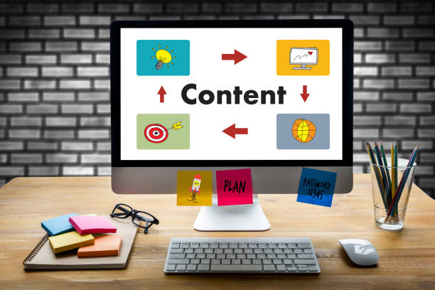 istock content marketing Content Data Blogging Media Publication Information Vision Concept 673801492