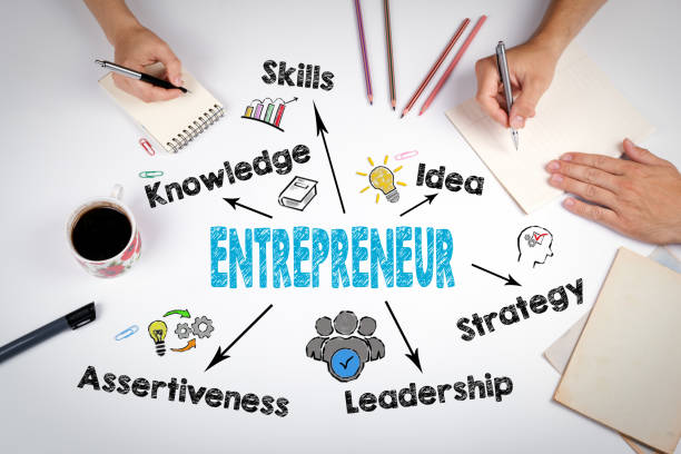 istock Entrepreneur Concept. The meeting at the white office table 673829496