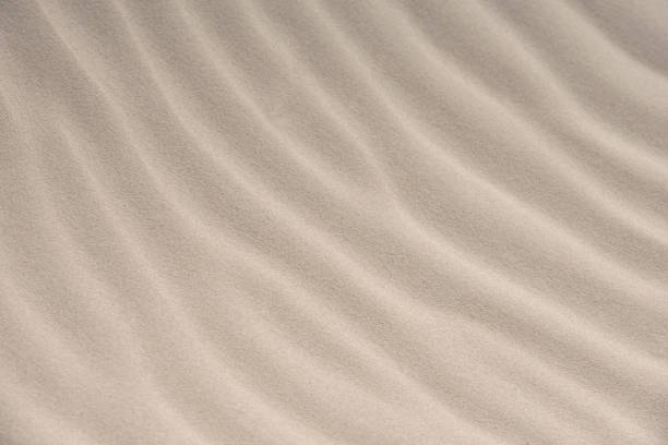 Dune sand pattern. Wavy desert sand texture background. natural pattern pattern nature rock stock pictures, royalty-free photos & images