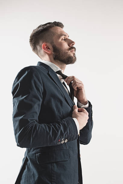 istock Portrait of stylish handsome young man 673840998