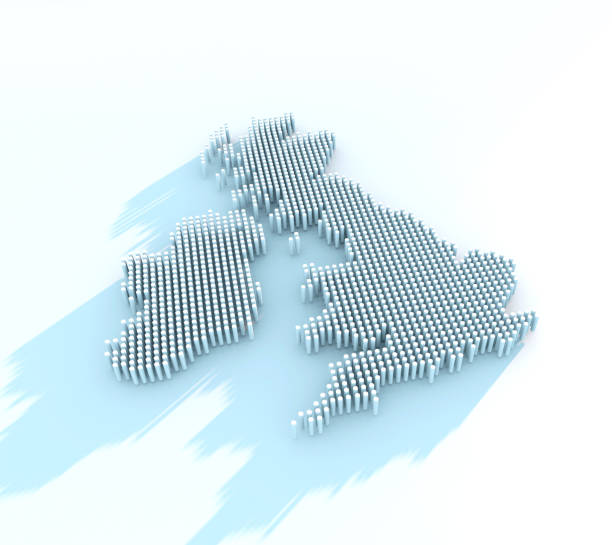 istock map of the uk with dots 673865996