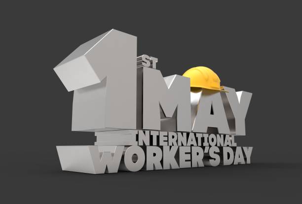 istock 1 May Labor day. International worker's day. 673875220