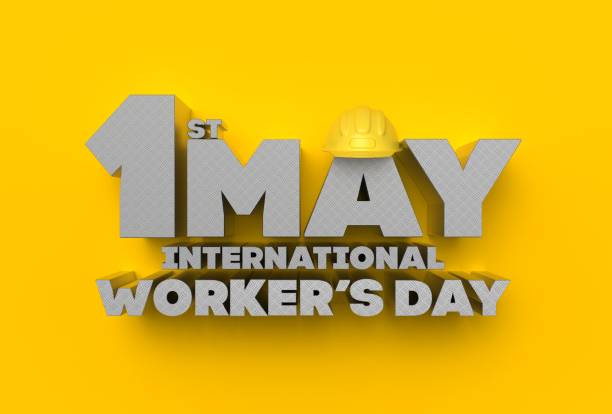 istock 1 May Labor day. International worker's day. 673875480
