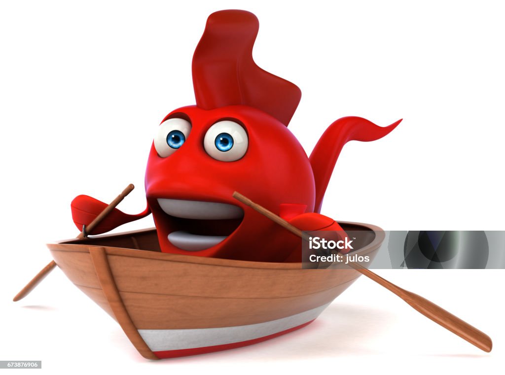 Fun Fish Graphic Fun Fish Stock Illustration - Download Image Now - Animal, Cartoon ...