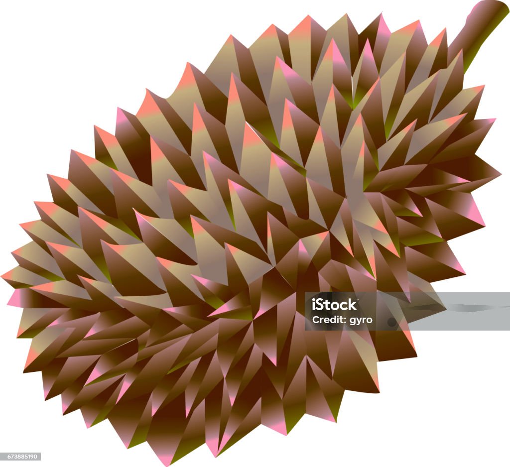 Dorian Vector Dorian Stock Illustration - Download Image Now - Durian, Food, Fruit ...