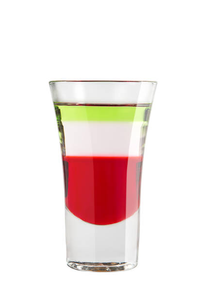 istock Shot. Alcoholic drink on a white background 673915482