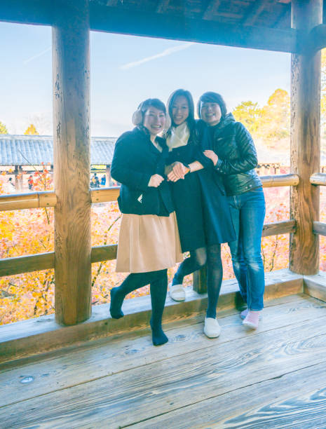 Women at Tofuku-ji Temple